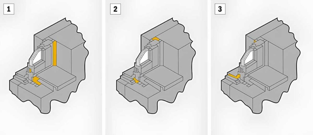 Гидро и теплоизоляция монтажного шва окон